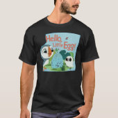 Puffin Rock- Hello Little Egg T-Shirt (Vorderseite)