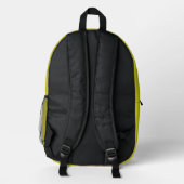 Puffin Rocks Bedruckter Rucksack (Rückseite)