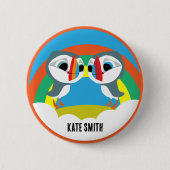 Puffin Rocks Button (Vorderseite)