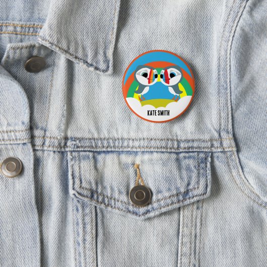 Puffin Rocks Button (Beispiel)