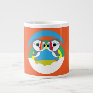 Puffin Rocks Jumbo-Tasse