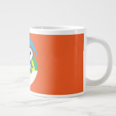 Puffin Rocks Jumbo-Tasse (Rechts)