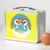 Puffin Rocks Metall Brotdose (Beispiel)