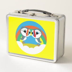 Puffin Rocks Metall Brotdose