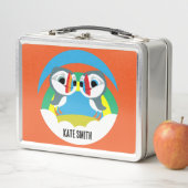 Puffin Rocks Metall Brotdose (Beispiel)