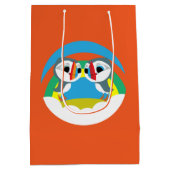 Puffin Rocks Mittlere Geschenktüte (Rückseite)