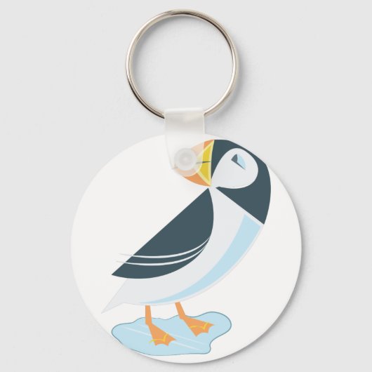 Puffin Schlüsselanhänger (Vorderseite)