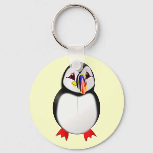 Puffin Schlüsselanhänger (Vorderseite)