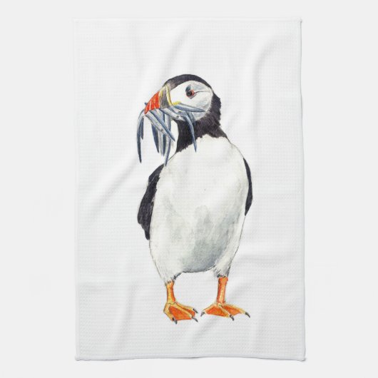 Puffin Schürze Geschirrtuch (Vertikal)