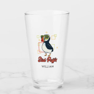 Puffin Sea Bird Personalisiert Glas