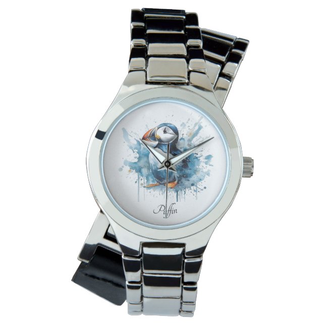 Puffin Splash, Brauch Armbanduhr (Vorderseite)
