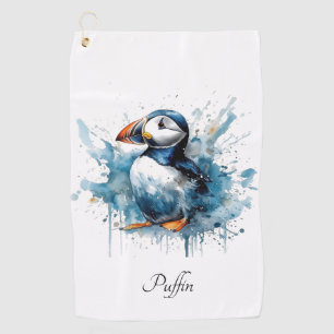 Puffin Splash, Brauch Golfhandtuch