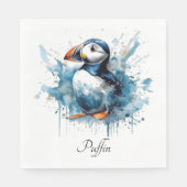 Puffin Splash, Brauch Serviette (Vorderseite)