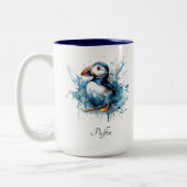 Puffin Splash, Brauch Zweifarbige Tasse (Links)