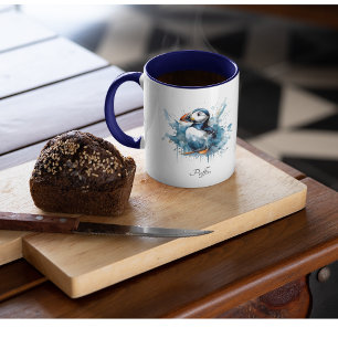 Puffin Splash, Brauch Zweifarbige Tasse