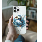 Puffin Splash, individuell Case-Mate iPhone Hülle