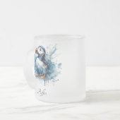Puffin Splash, individuell Mattglastasse (Vorderseite Links)