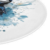 Puffin Splash, individuell Schneidebrett (Ecke)