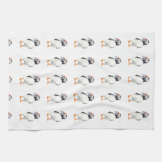 Puffin Teetuch Geschirrtuch (Horizontal)