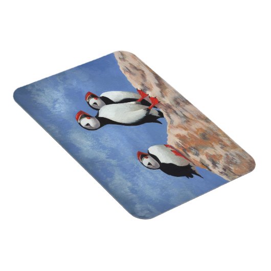 Puffin Trio Magnet (Rechte Seite)