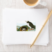 Puffin von John James Audubon Adressaufkleber (Insitu)