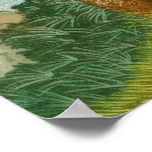 Puffin von John James Audubon Poster (Ecke)