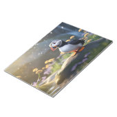 Puffin Wild Bird Animal Tranquil Friedlich Notizblock (angewinkelt)