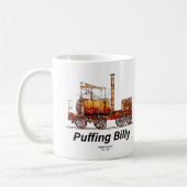 Puffing Billy Dampfzug Englische Lokomotive Kaffeetasse (Links)