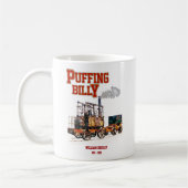 Puffing Billy Dampfzug Englische Lokomotive Kaffeetasse (Links)