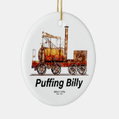 Puffing Billy Dampfzug Englische Lokomotive Keramik Ornament (Rechts)