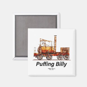 Puffing Billy Dampfzug Englische Lokomotive Magnet