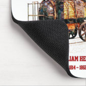 Puffing Billy Dampfzug Englische Lokomotive Mousepad (Ecke)