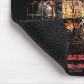 Puffing Billy Dampfzug Englische Lokomotive Mousepad (Ecke)