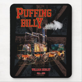 Puffing Billy Dampfzug Englische Lokomotive Mousepad