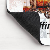 Puffing Billy Dampfzug Englische Lokomotive Mousepad (Ecke)