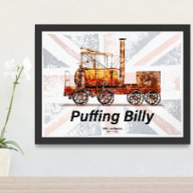 Puffing Billy Dampfzug Englische Lokomotive