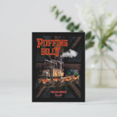 Puffing Billy Dampfzug Englische Lokomotive Postkarte (Stehend Vorderseite)