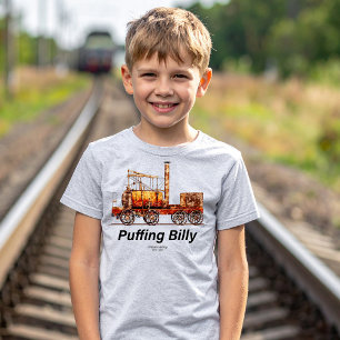 Puffing Billy Dampfzug Englische Lokomotive T-Shirt