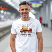 Puffing Billy Dampfzug Englische Lokomotive T-Shirt