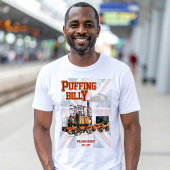 Puffing Billy Dampfzug Englische Lokomotive T-Shirt