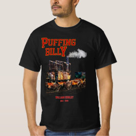 Puffing Billy Dampfzug Englische Lokomotive T-Shirt