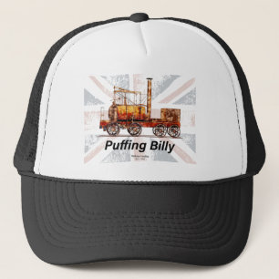 Puffing Billy Dampfzug englische Lokomotive Truckerkappe