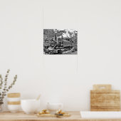 Puffing Billy Dampfzug Poster (Küche)