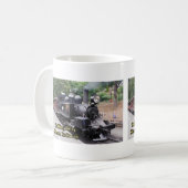 Puffing Billy Historic Dampfzug in Australien Kaffeetasse (Vorderseite Links)