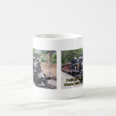 Puffing Billy Historic Dampfzug in Australien Kaffeetasse (Mittel)