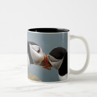 Puffinpaar-Tasse Zweifarbige Tasse