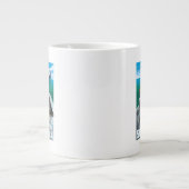 Puffins & Cruise Ship - Skagway, Alaska Jumbo-Tasse (Vorderseite)