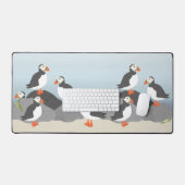 Puffins Desk Mat Schreibtischunterlage (Tastatur & Maus)