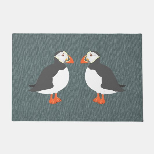 Puffins Doormat Fußmatte (Vorderseite)