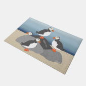 Puffins Doormat Fußmatte (Schrägansicht)